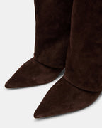 LUCA BROWN SUEDE  Famous | Online Store