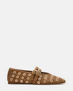 LYDIA PERFORATED TAUPE  Famous | Online Store