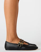 LYDIA BLACK LEATHER  Famous | Online Store