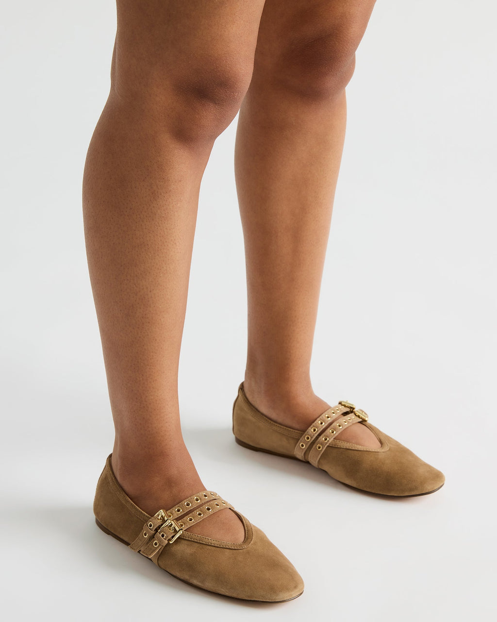 LYDIA TAUPE SUEDE  Famous | Online Store