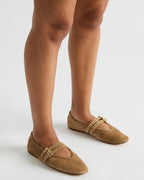 LYDIA TAUPE SUEDE  Famous | Online Store