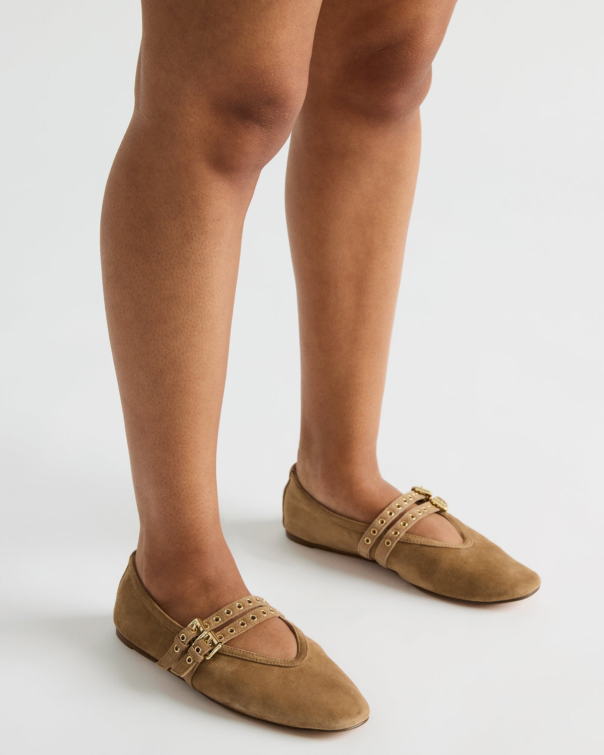 LYDIA TAUPE SUEDE  Famous | Online Store