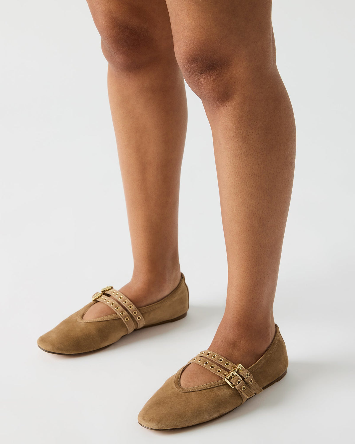 LYDIA PERFORATED TAUPE  Famous | Online Store