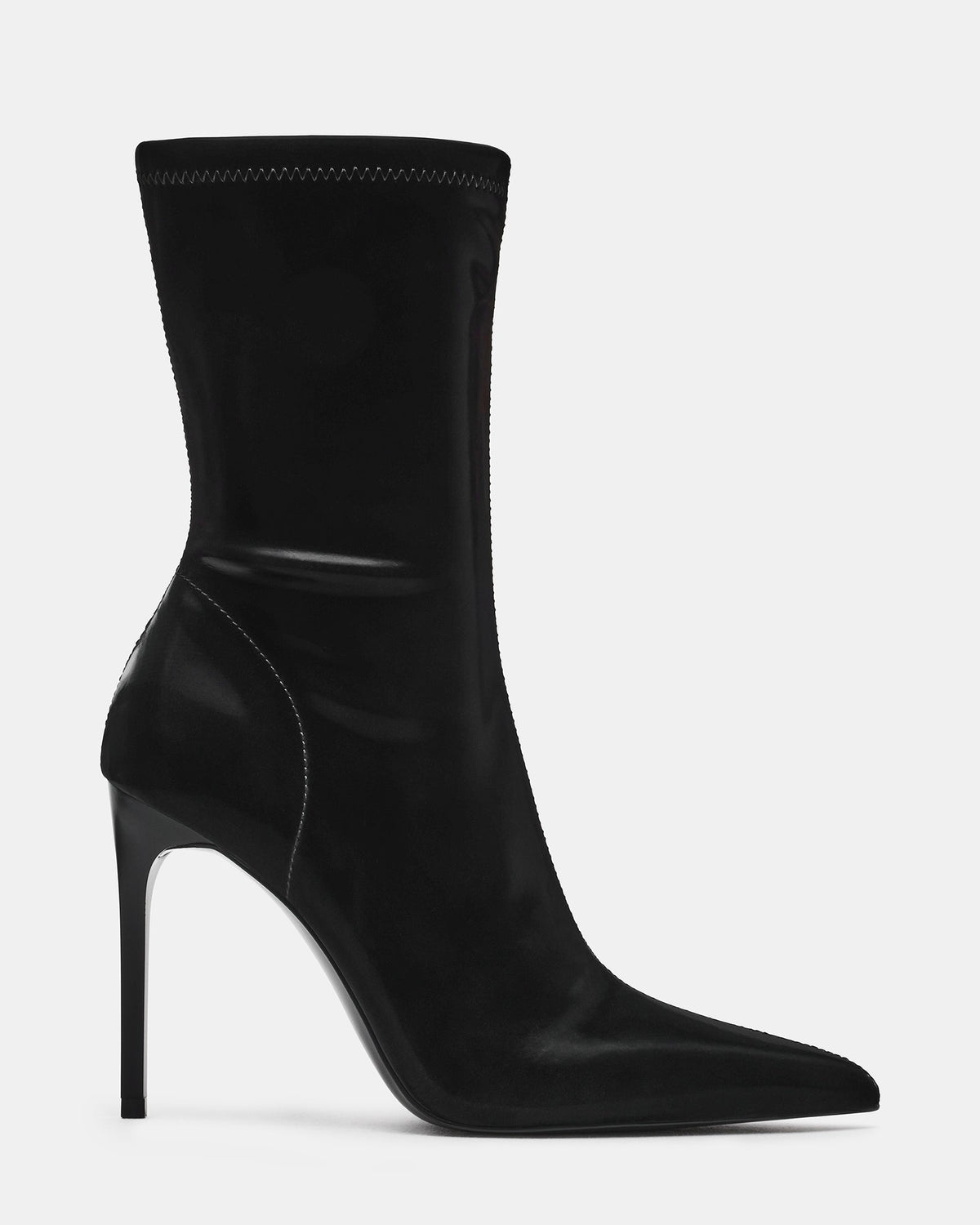 MACKENA BLACK TECHNO SATIN  Famous | Online Store