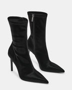MACKENA BLACK TECHNO SATIN  Famous | Online Store