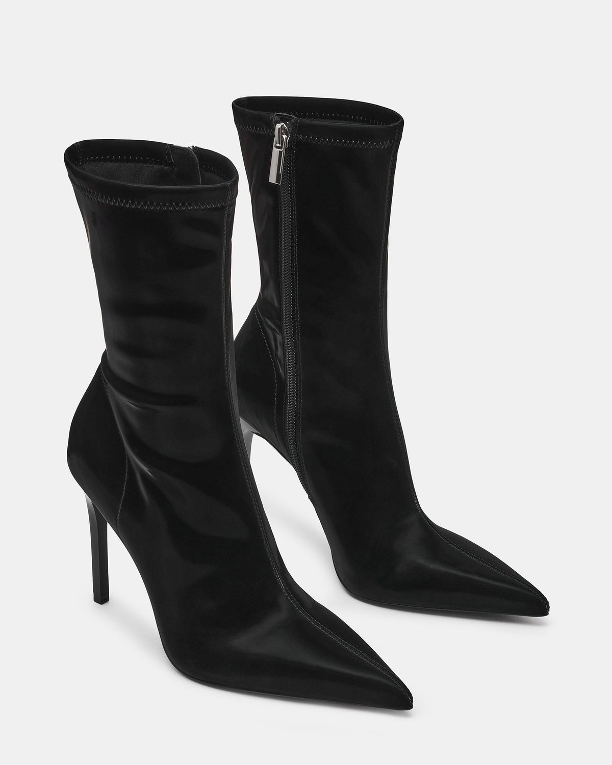 MACKENA BLACK TECHNO SATIN  Famous | Online Store