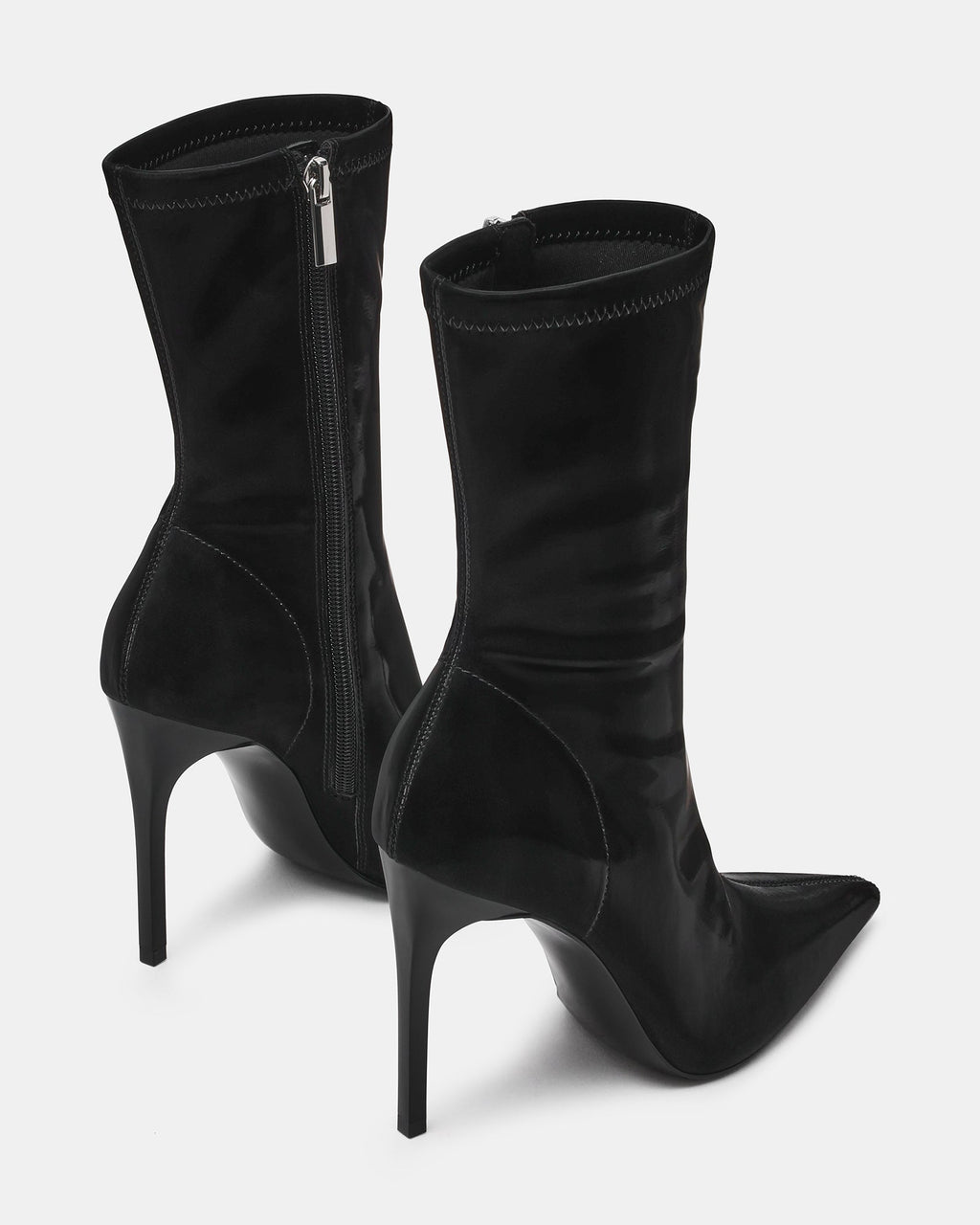 MACKENA BLACK TECHNO SATIN  Famous | Online Store