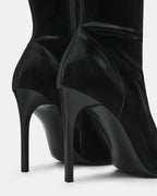 MACKENA BLACK TECHNO SATIN  Famous | Online Store
