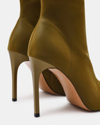 MACKENA OLIVE TECHNO SATIN  Famous | Online Store