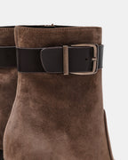 MANDA TAUPE SUEDE  Famous | Online Store