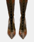 MARELYN OLIVE MULTI WIDE CALF  Famous | Online Store