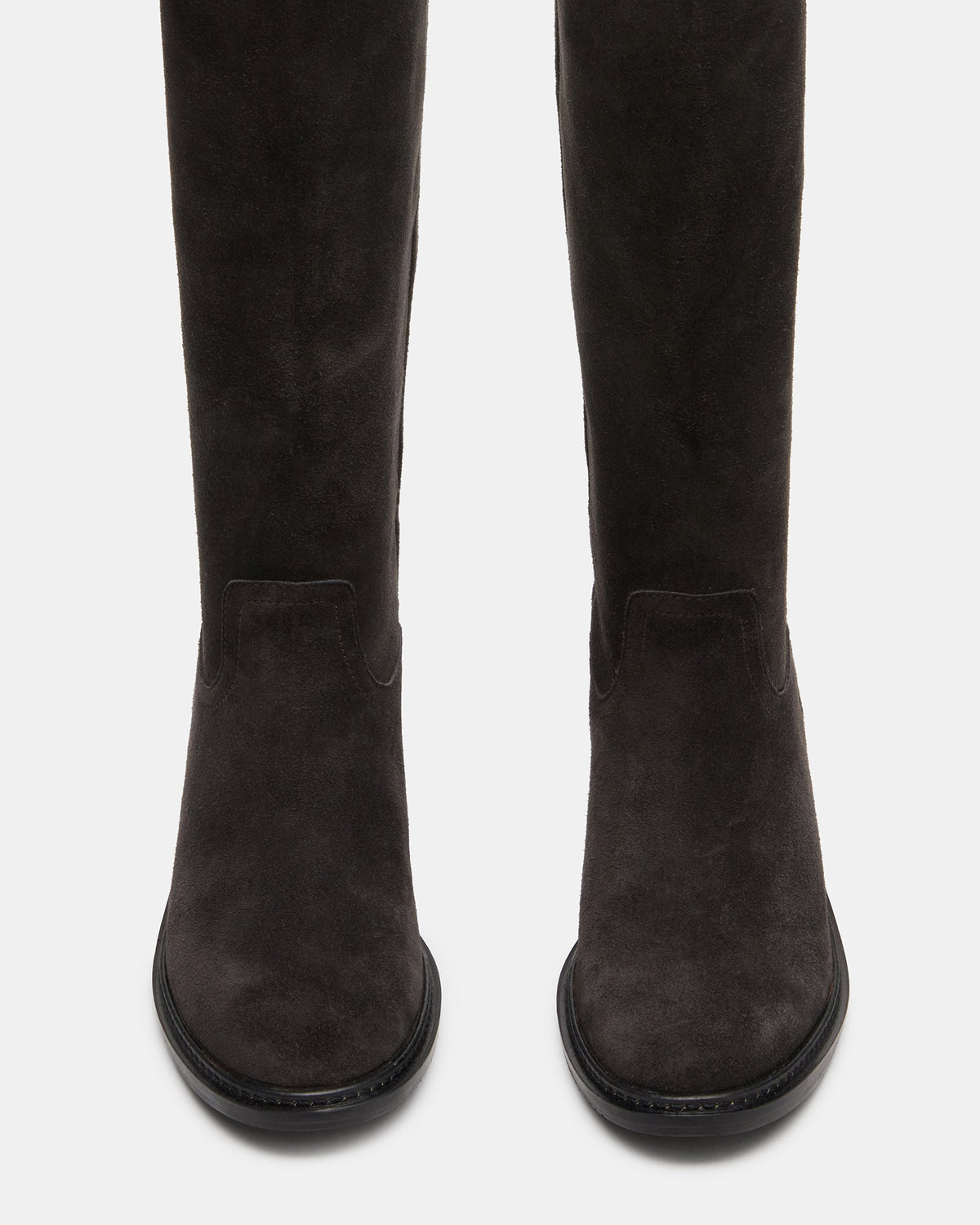 MARNA DARK GREY SUEDE  Famous | Online Store