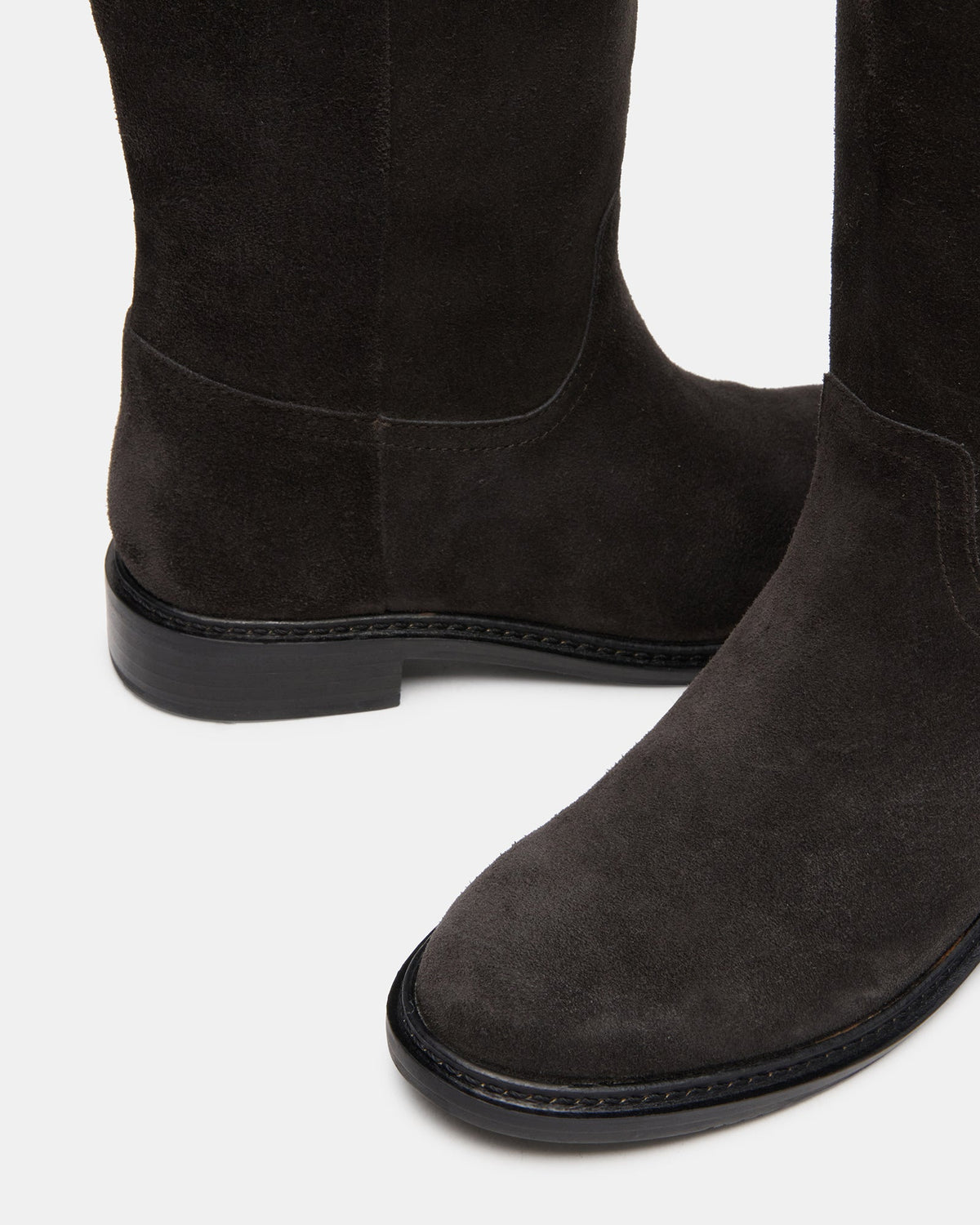 MARNA DARK GREY SUEDE  Famous | Online Store