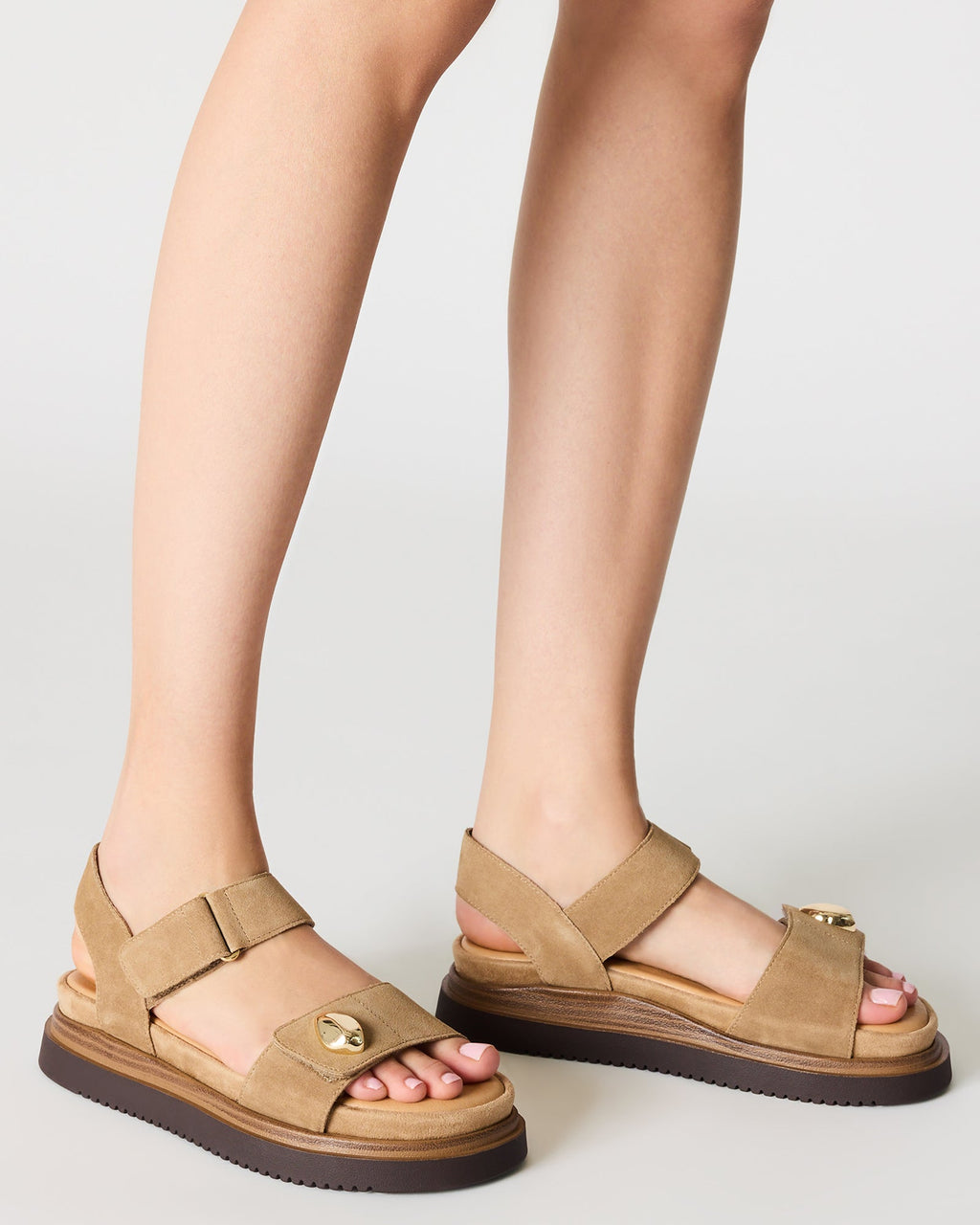 MATINE TAUPE SUEDE  Famous | Online Store