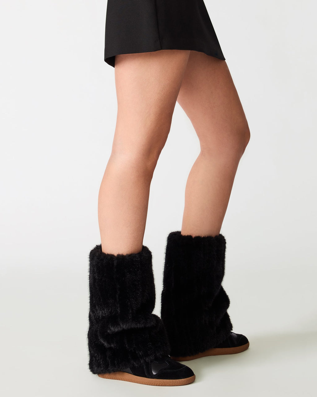 MAVIS FAUX FUR WHITE SUEDE  Famous | Online Store