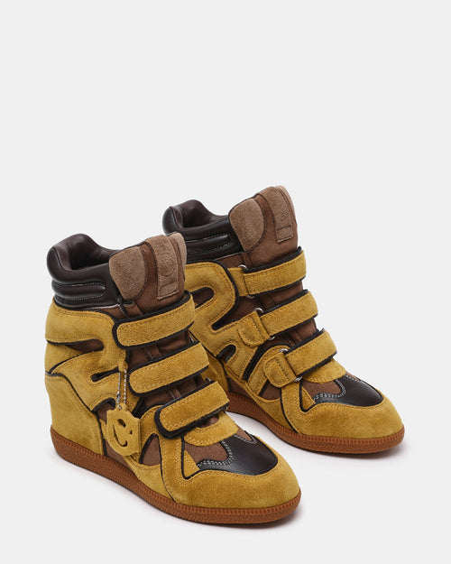 MAVIS BROWN/OLIVE  Famous | Online Store