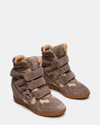 MAVIS TAUPE SUEDE  Famous | Online Store
