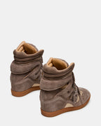 MAVIS TAUPE SUEDE  Famous | Online Store