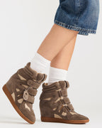 MAVIS TAUPE SUEDE  Famous | Online Store