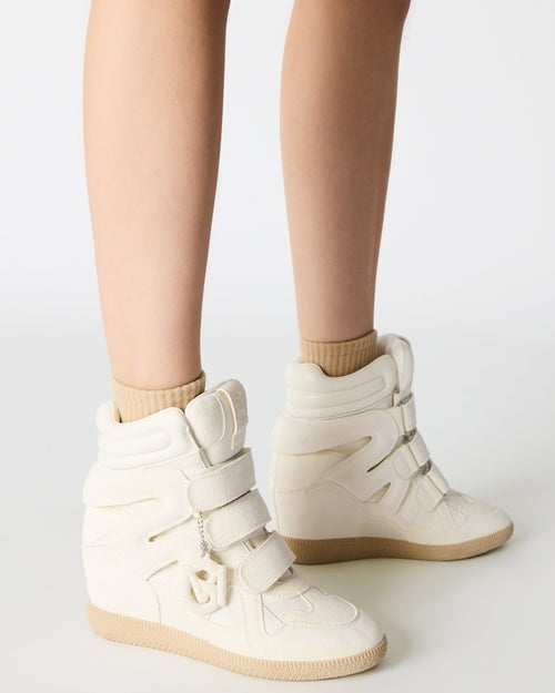 MAVIS WHITE SUEDE  Famous | Online Store