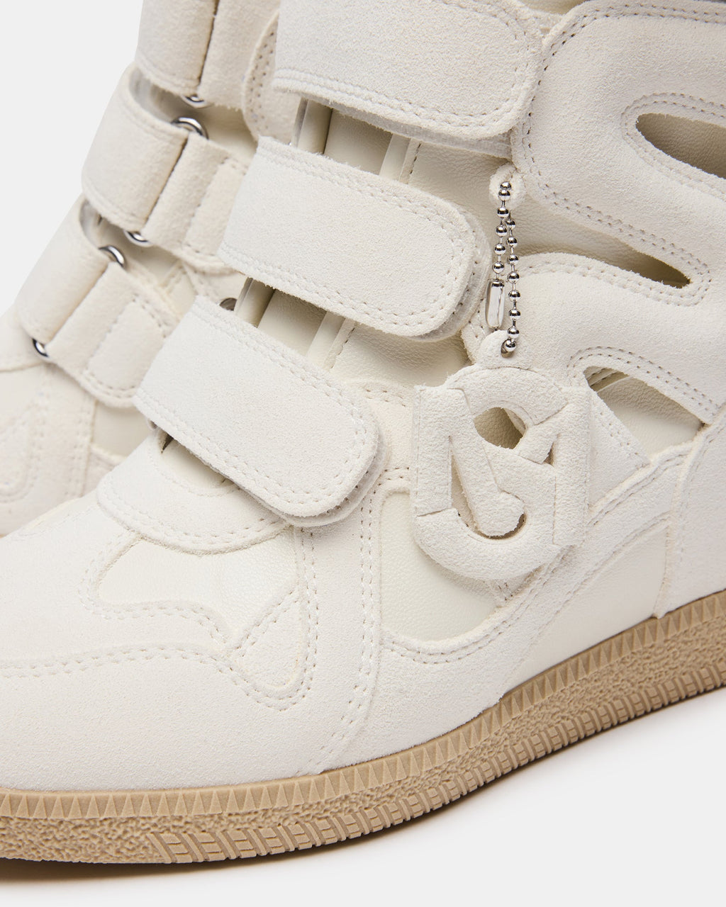 MAVIS WHITE SUEDE  Famous | Online Store