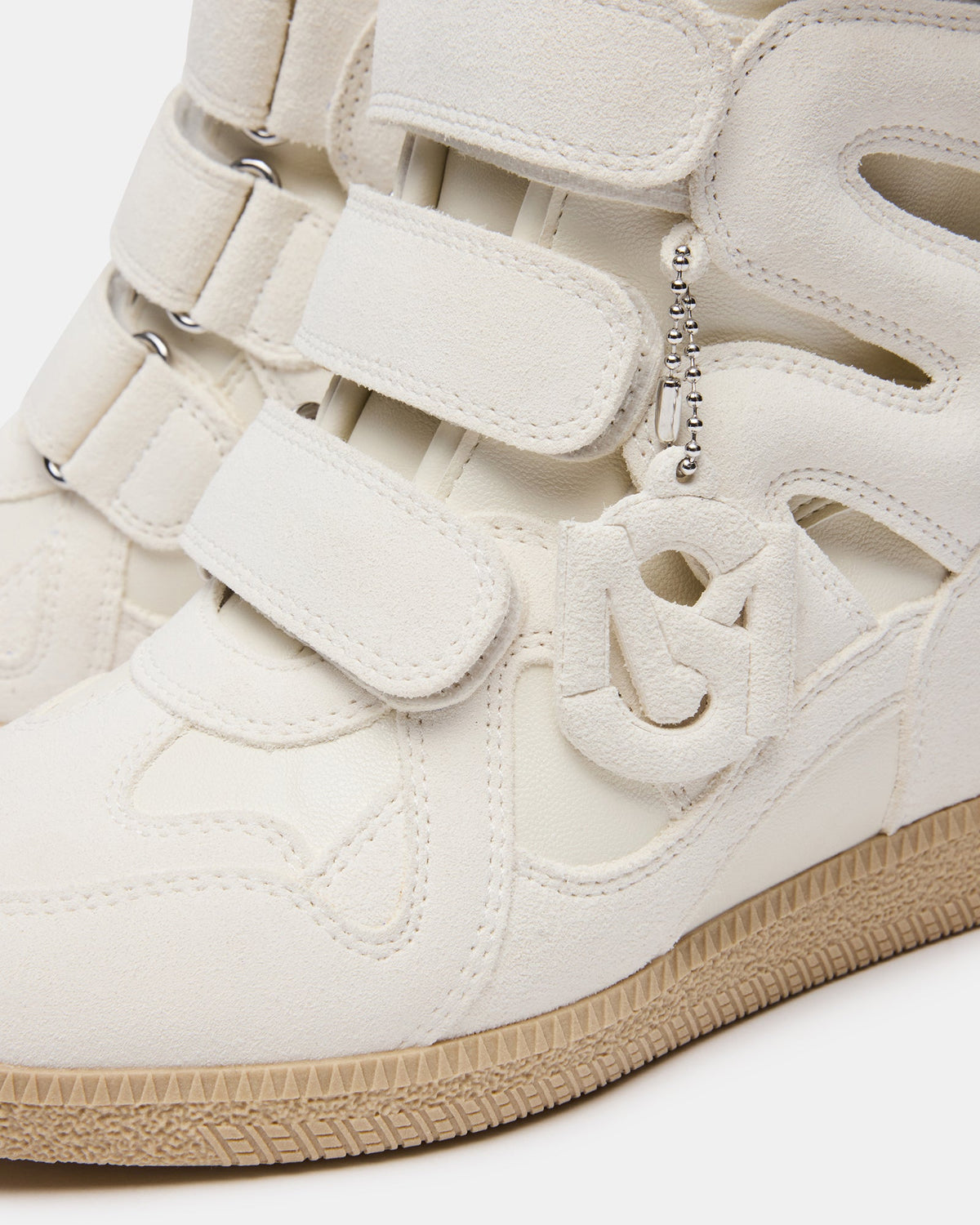 MAVIS WHITE SUEDE  Famous | Online Store