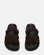 MAYVEN CHOCOLATE BROWN SUEDE  Famous | Online Store