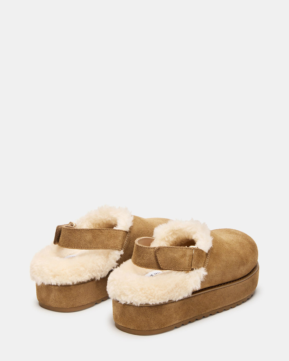 MELLOW FAUX FUR COGNAC SUEDE  Famous | Online Store