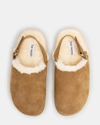 MELLOW FAUX FUR COGNAC SUEDE  Famous | Online Store