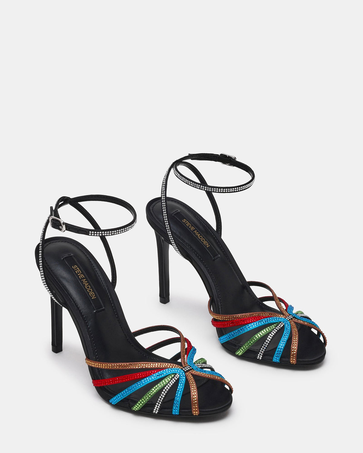 MIZUNA BLACK MULTI RHINESTONES  Famous | Online Store