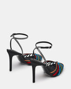 MIZUNA BLACK MULTI RHINESTONES  Famous | Online Store
