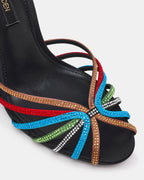 MIZUNA BLACK MULTI RHINESTONES  Famous | Online Store