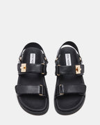MONA BLACK LEATHER  Famous | Online Store