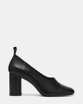MONNET BLACK LEATHER  Famous | Online Store