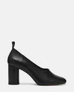 MONNET BLACK LEATHER  Famous | Online Store