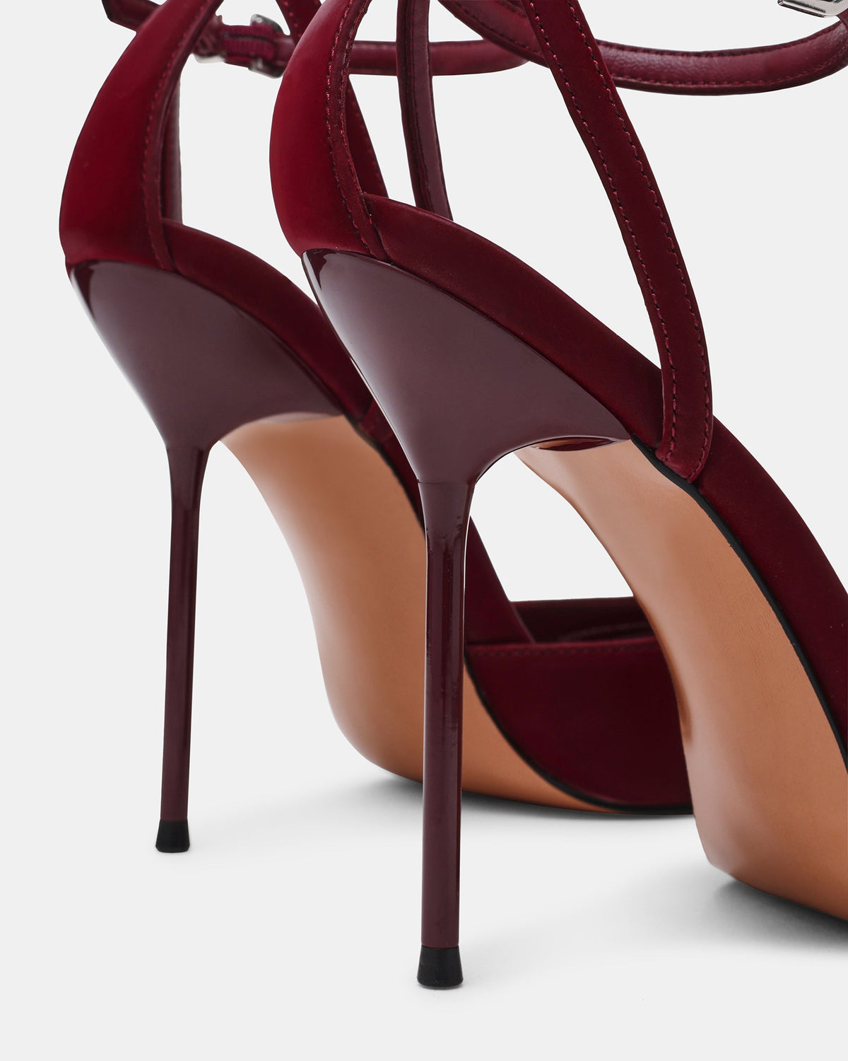 MORRIE DARK CHERRY TECHNO FABRIC  Famous | Online Store