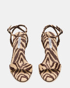 MYKA ZEBRA RAFFIA  Famous | Online Store