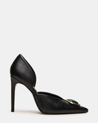 NYSA STONE BLACK LEATHER  Famous | Online Store