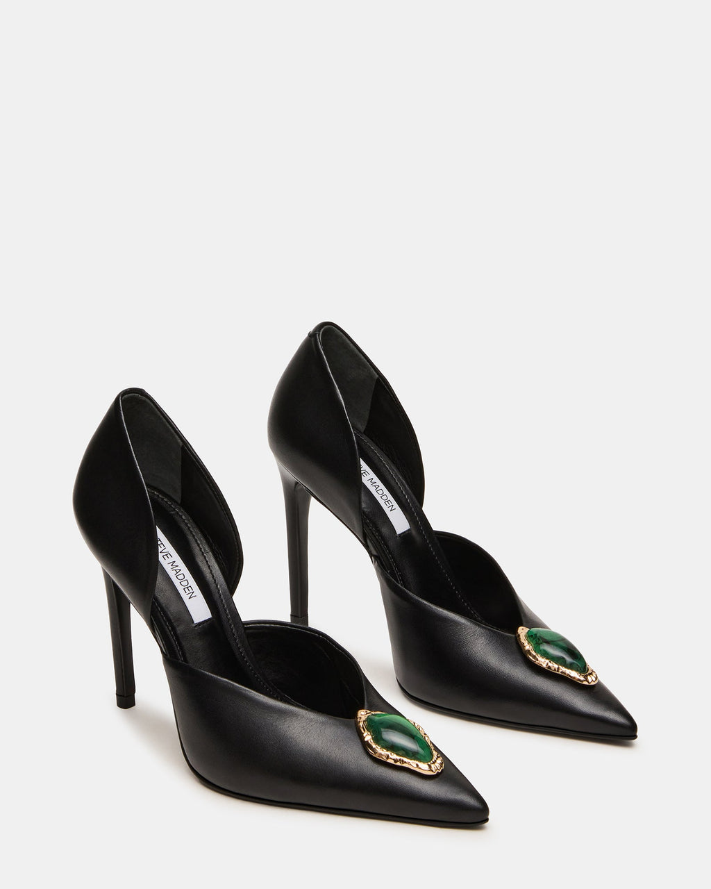 NYSA STONE BLACK LEATHER  Famous | Online Store