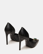 NYSA STONE BLACK LEATHER  Famous | Online Store