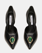 NYSA STONE BLACK LEATHER  Famous | Online Store