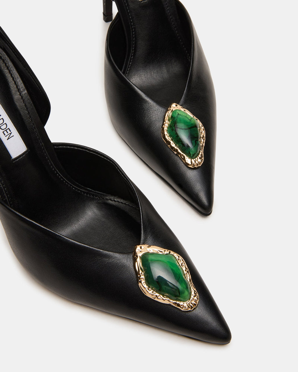 NYSA STONE BLACK LEATHER  Famous | Online Store