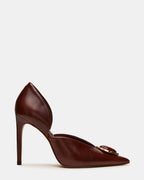 NYSA STONE BROWN LEATHER  Famous | Online Store