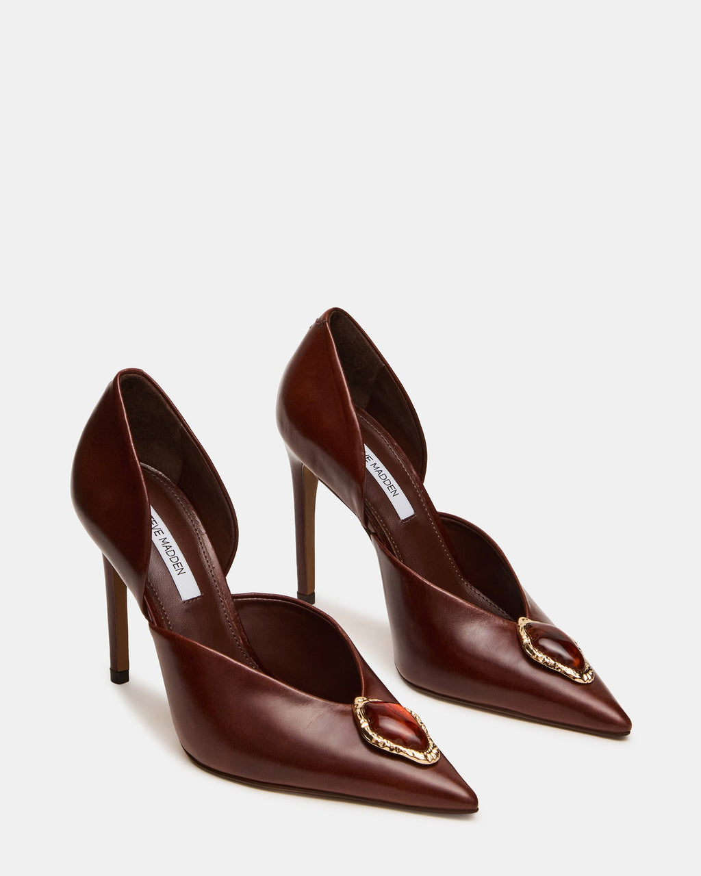 NYSA STONE BROWN LEATHER  Famous | Online Store