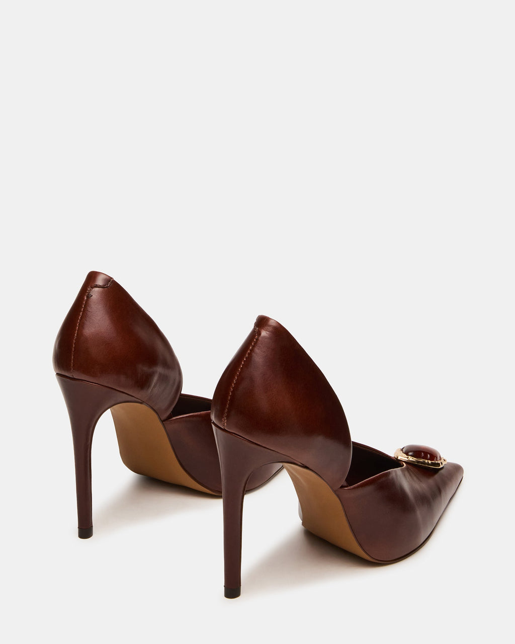 NYSA STONE BROWN LEATHER  Famous | Online Store