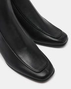PAULIE BLACK LEATHER  Famous | Online Store