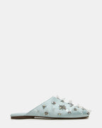 PEARSON BLUE SATIN RHINESTONES  Famous | Online Store