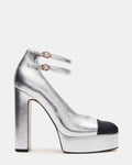PEYTON SILVER LEATHER  Famous | Online Store