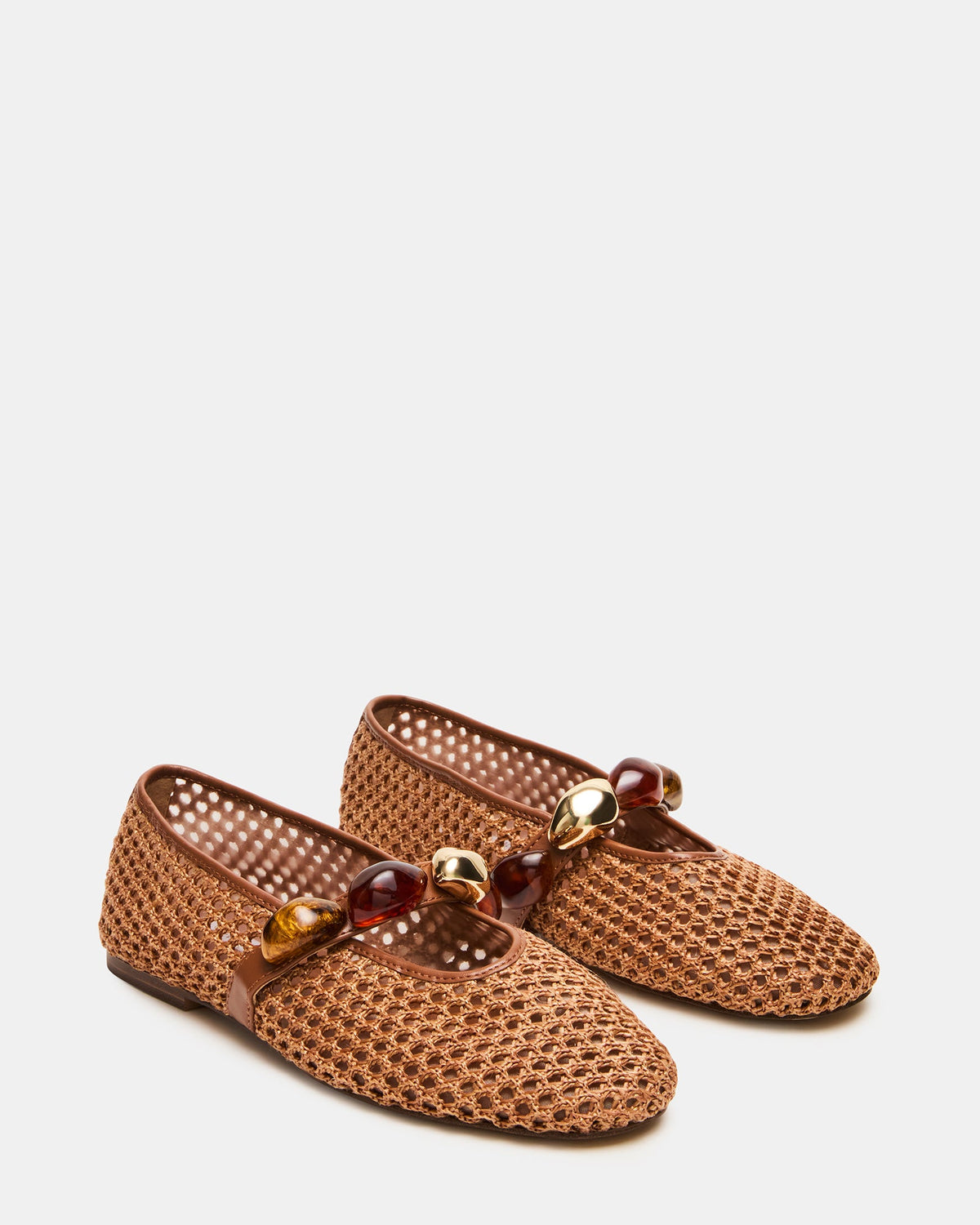 POPPIN BROWN RAFFIA  Famous | Online Store