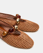 POPPIN BROWN RAFFIA  Famous | Online Store